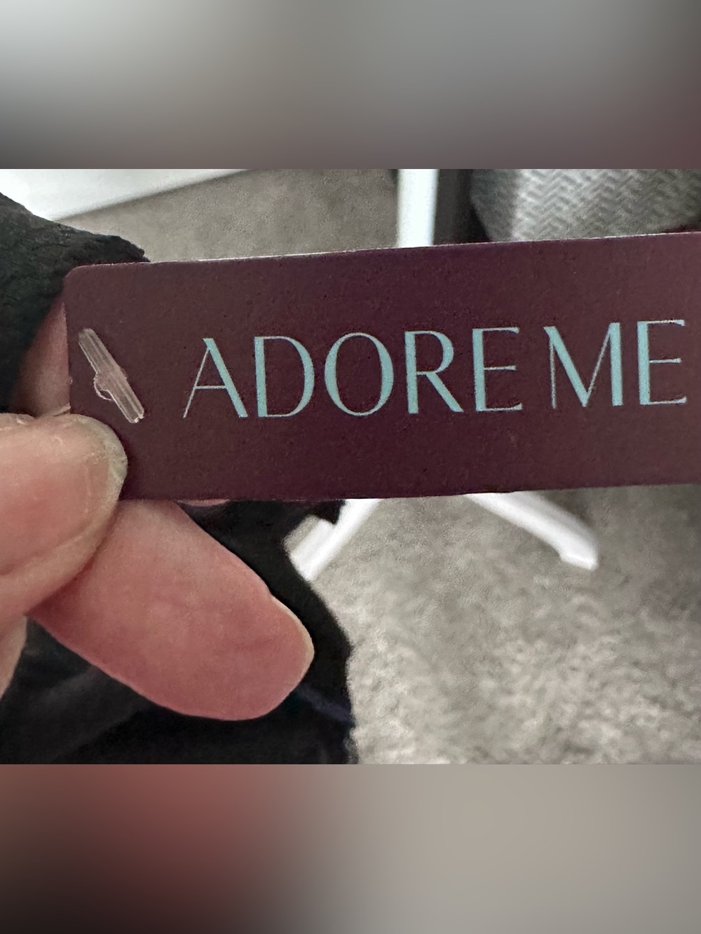 NWT Adore Me 42G Full Coverage Underwire Lace Bra Black & Blue Floral - Picture 10 of 12